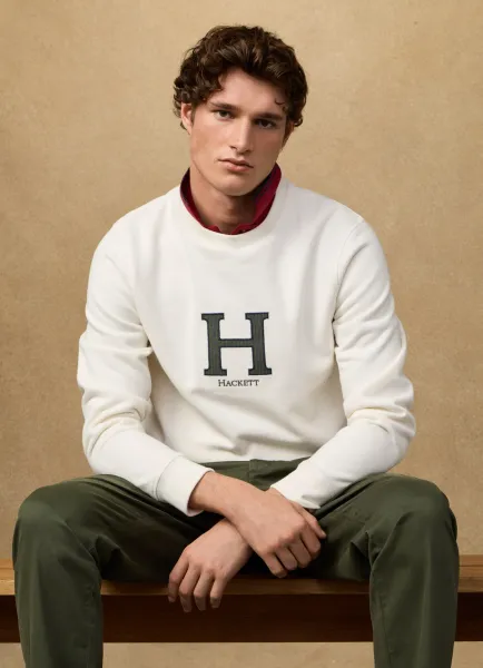 H Crew-Neck Sweatshirt