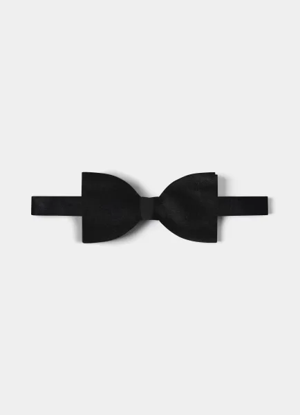 Pure Silk Satin Adjustable Bow Tie
