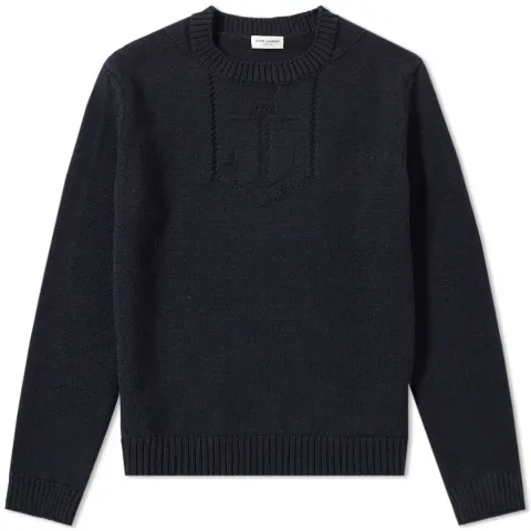 Anchor Pattern Crew Knit