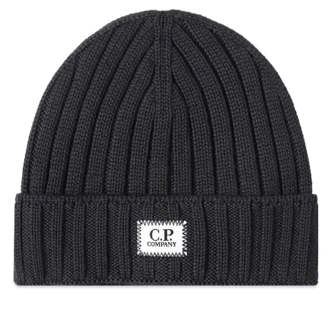 CP Company Patch Logo Beanie