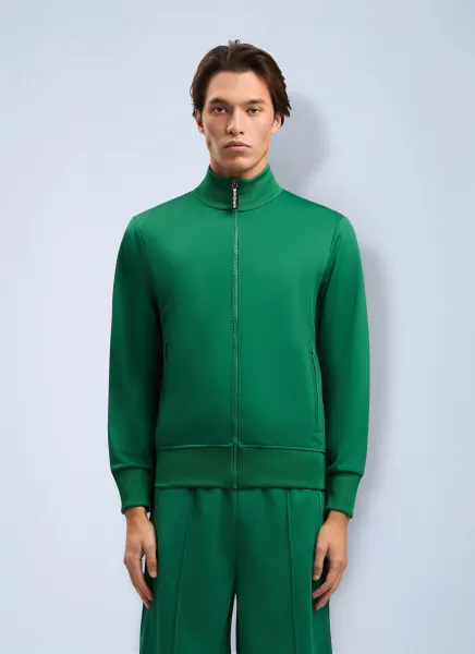 Curved Logo Track Jacket