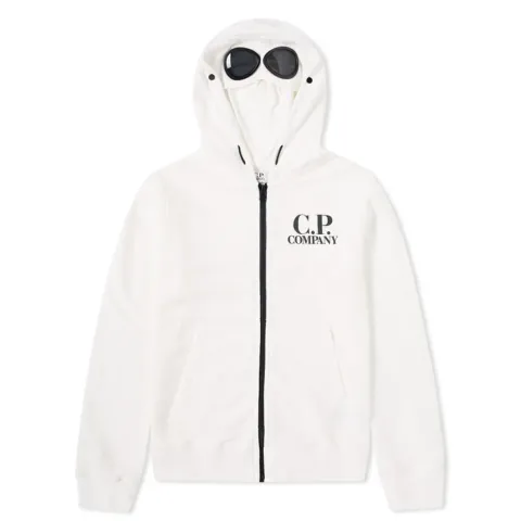 Logo Goggle Zip Hoody