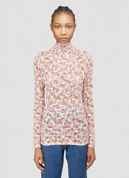 Cardio Nova Floral Lace Top