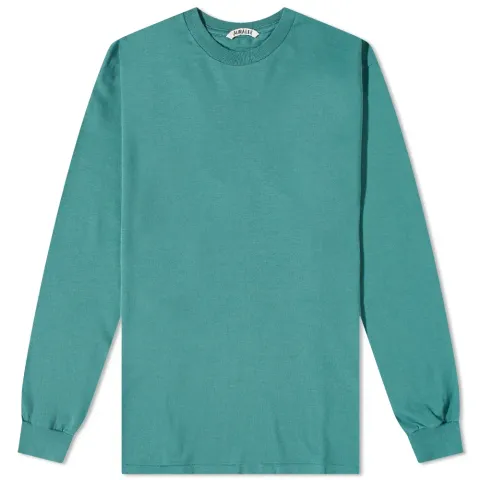 Long Sleeve Luster Plaiting T-Shirt