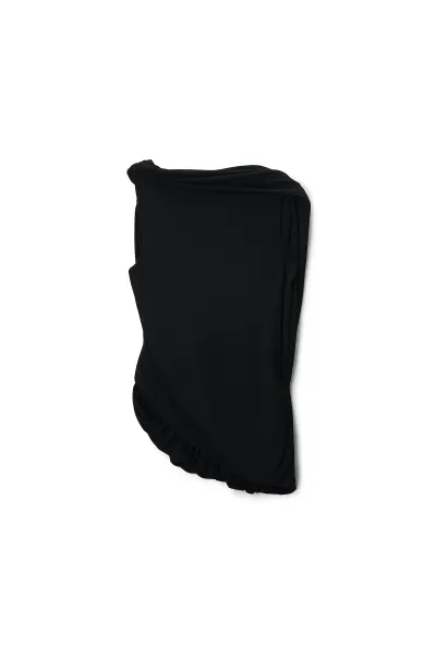 ASSYMETRIC DRAPED TOP