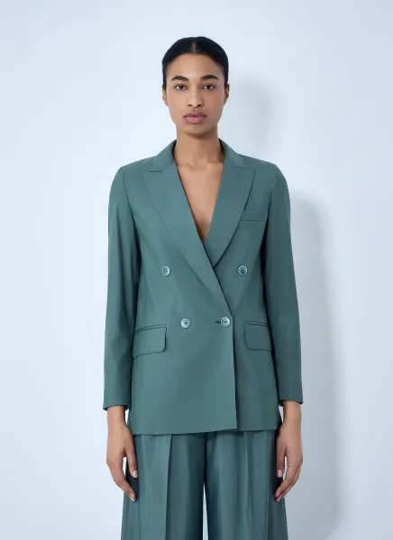 Double-Breasted Blazer