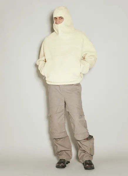 Fluffy Fleece Hooded Sweatshirt