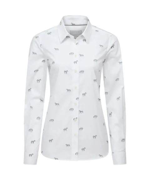 Schöffel Country Norfolk Shirt - Zebra Print