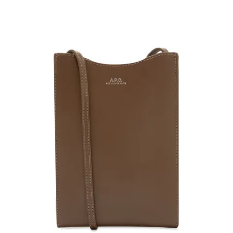 A.P.C. Jamie Leather Neck Pouch