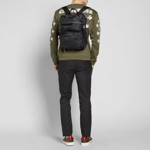 Nylon Camo Backpack