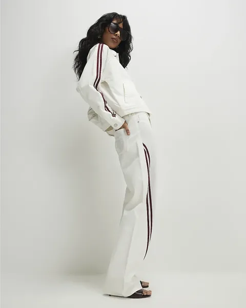 River Island Hybrid Relaxed Straight Leg Jeans