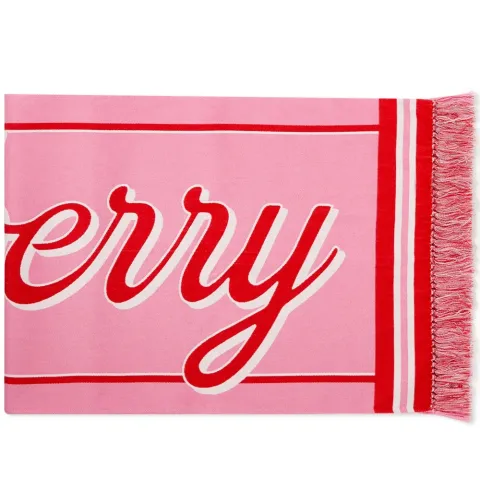 Script Logo Scarf