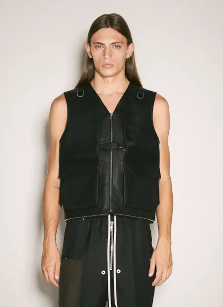 Utility Leather Vest