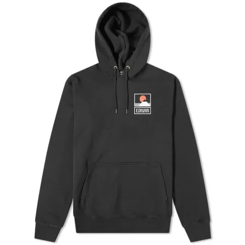 Sunset on Mt.Fuji Popover Hoodie