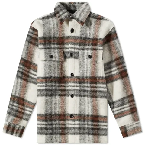 Soren Check Wool Overshirt