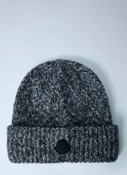 Logo Motif Beanie Hat