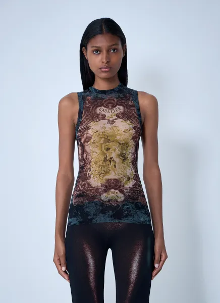 Médaillon Mesh Tank Top