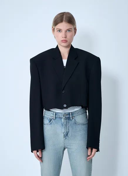 Cut-Off Blazer