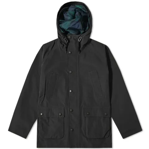 Sl Hooded Waterproof Bedale Jacket - Made for Japan