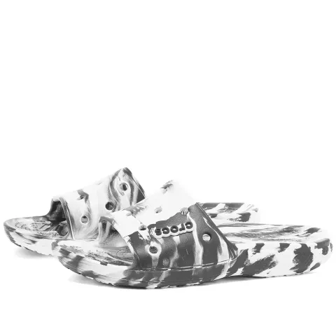 Classic Crocs Marbled Slide