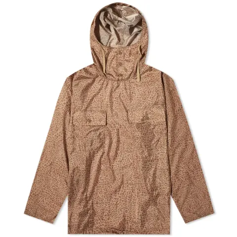 Leopard Print Cagoule Shirt