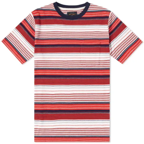 Jacquard Stripe Tee