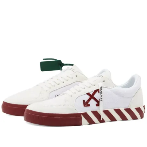Low Vulcanised Suede Canvas Sneaker
