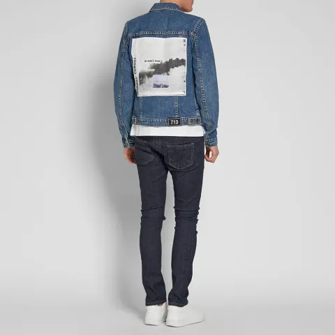 x Travis Scott Smoke Patch Denim Jacket