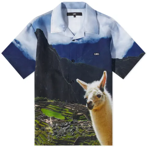 Machu Picchu Short Sleeve Vacation Shirt