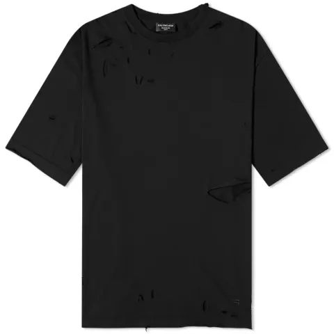 Oversized Distressed Tee