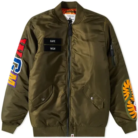 Shark Loose Fit MA-1 Jacket