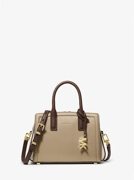 Laila Extra-Small Pebbled Leather Crossbody Bag