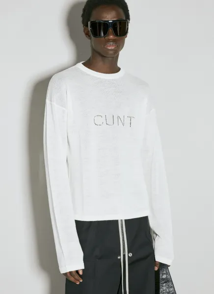 Graphic Wool Sweater