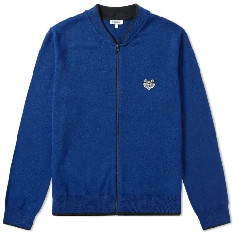Tiger Zip Cardigan