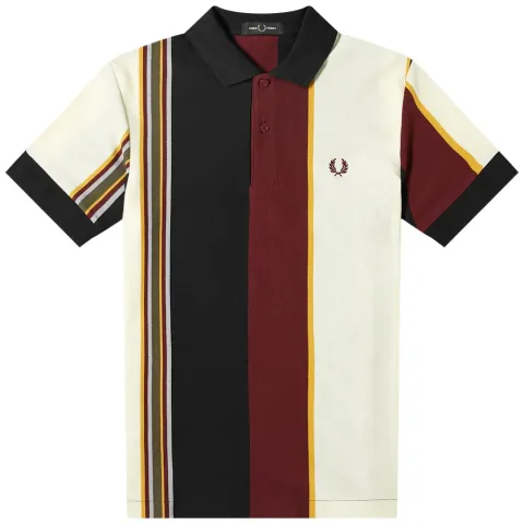 Vertical Stripe Polo