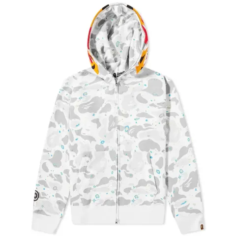Space Camo Tiger Full Zip Hoody