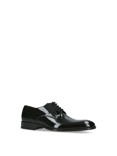 LOAKE Patent Derby Shoes