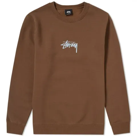 Stock Logo Applique Crew Sweat