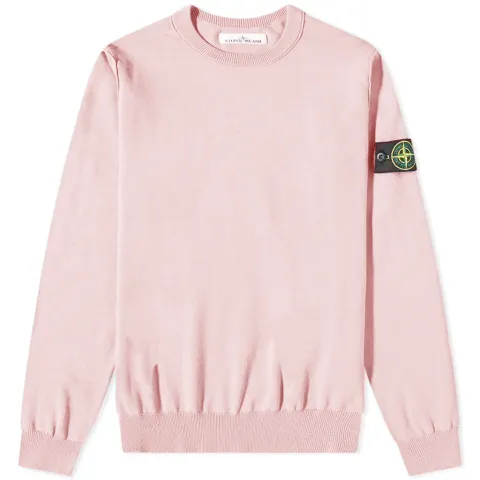Soft Cotton Crew Neck Knit