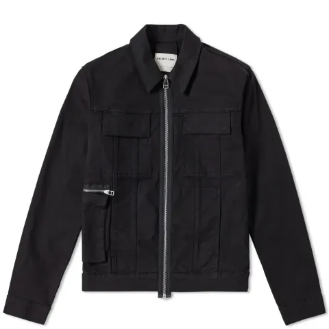 Hand Print Zip Jacket