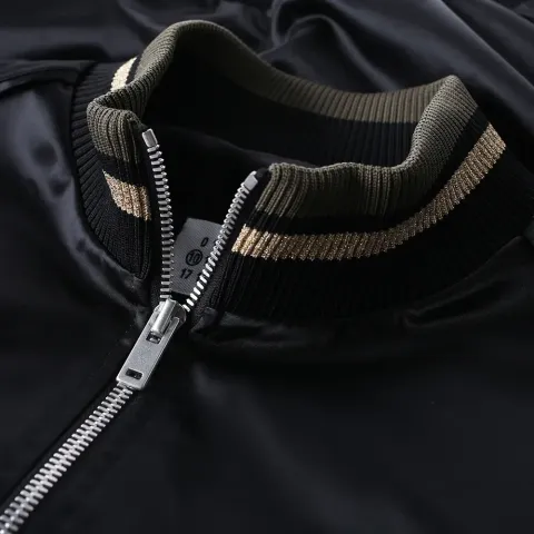 10 Satin Bomber Jacket