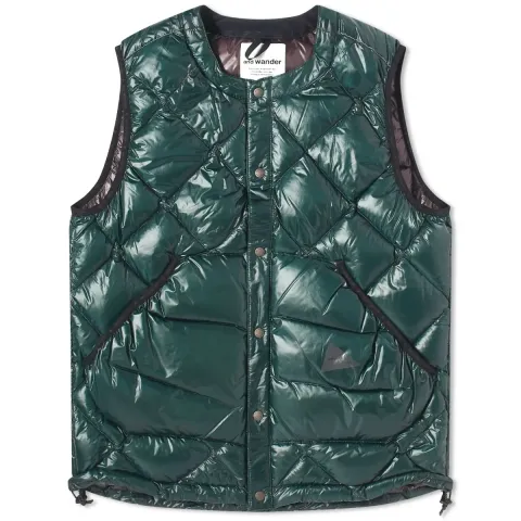 Diamond Stitch Down Vest