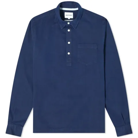 Oscar Indigo Popover Shirt
