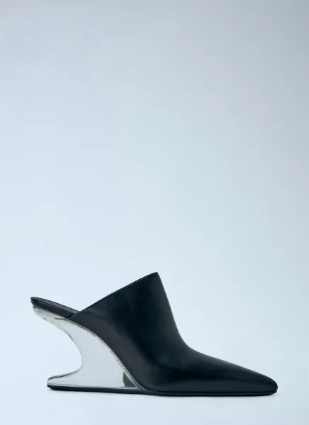 Rick Owens Cantilever 8 Sabot Sharp Mules