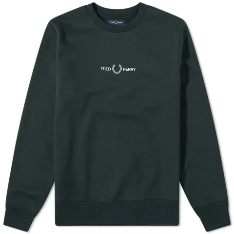 Embroidered Crew Sweat