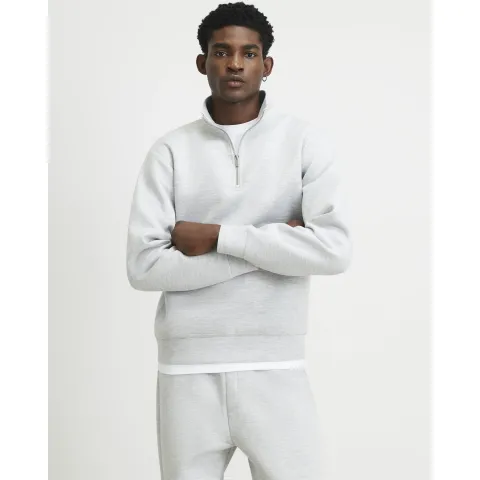 River Island Premium Cotton Funnel Sweatshirt