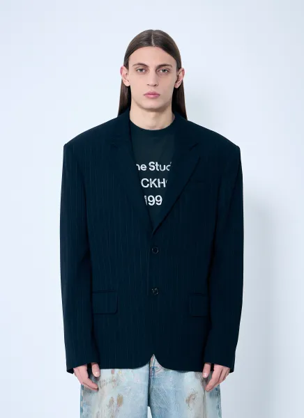 Relaxed-Fit Suit Blazer