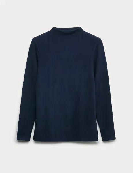 Marks & Spencer Heatgen Maximum Thermal Fleece Top Navy