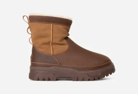 Heritage Pull-On TrailGazer Boot, Leather/Polyester/Wool