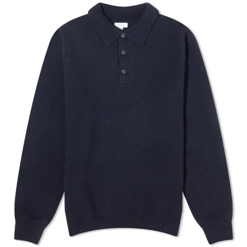 Lambswool Knit Polo